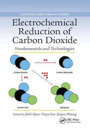 Electrochemical Reduction of Carbon Dioxide: Fundamentals and Technologies de Jinli Qiao