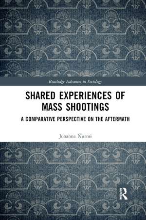 Shared Experiences of Mass Shootings: A Comparative Perspective on the Aftermath de Johanna Nurmi