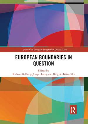 European Boundaries in Question de Richard Bellamy