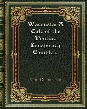 Wacousta de John Richardson