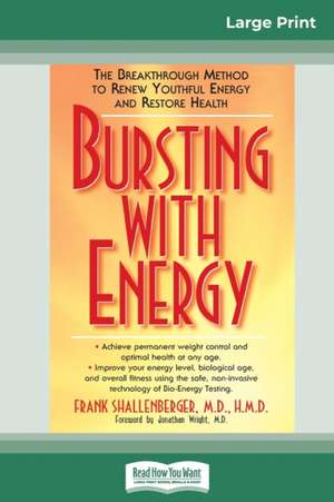 Bursting with Energy de Frank Shallenberger