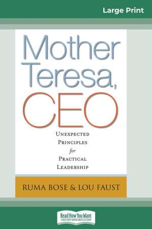 Mother Teresa, CEO de Ruma Bose