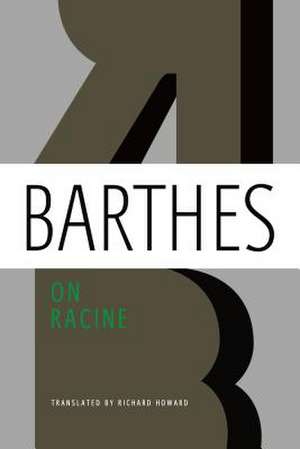 On Racine de Roland Barthes