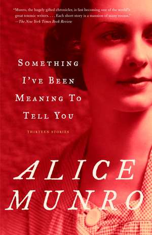 Something I've Been Meaning to Tell You de Alice Munro