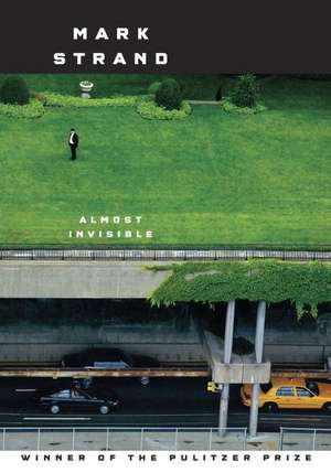 Almost Invisible de Mark Strand