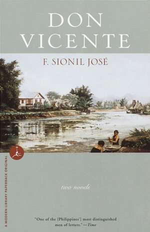 Don Vicente: Two Novels de F. Sionil Jose