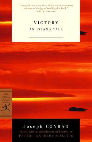 Victory: An Island Tale de Joseph Conrad