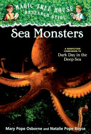 Sea Monsters: Dark Day in the Deep Sea de OSBORNE MARY