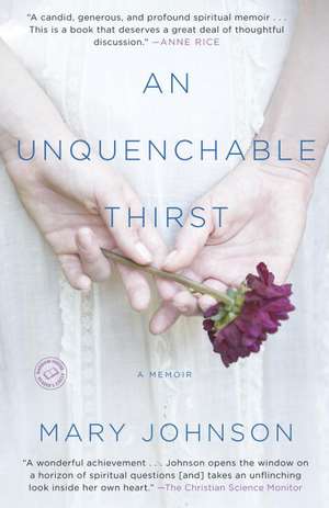 An Unquenchable Thirst de Mary Johnson