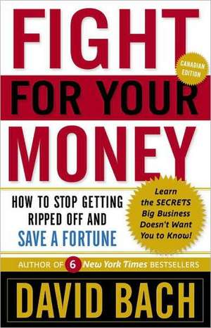 Fight for Your Money de David Bach