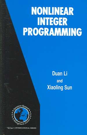 Nonlinear Integer Programming de Duan Li