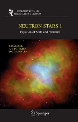 Neutron Stars 1: Equation of State and Structure de P. Haensel