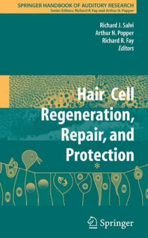 Hair Cell Regeneration, Repair, and Protection de Richard J. Salvi