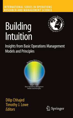 Building Intuition: Insights from Basic Operations Management Models and Principles de Dilip Chhajed