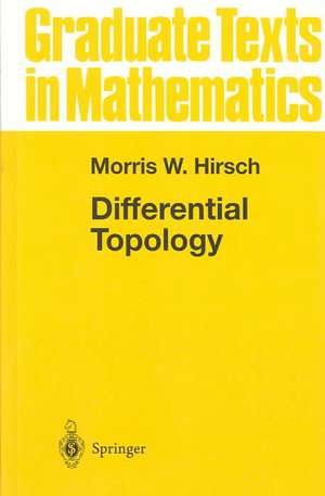 Differential Topology de Morris W. Hirsch