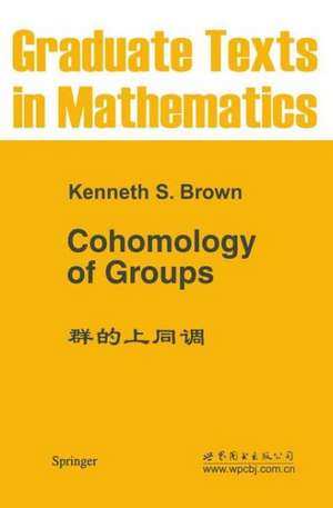 Cohomology of Groups de Kenneth S. Brown