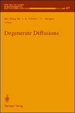 Degenerate Diffusions de Wei-Ming Ni