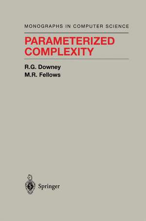 Parameterized Complexity de Rodney G. Downey