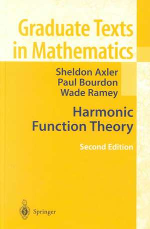 Harmonic Function Theory de Sheldon Axler