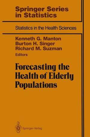 Forecasting the Health of Elderly Populations de Research Professor and Assistant Director Center for Demographic Studies Kenneth G Manton