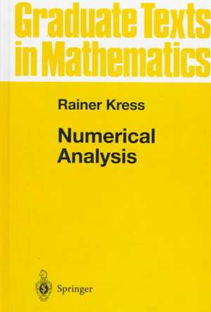 Numerical Analysis de Rainer Kress