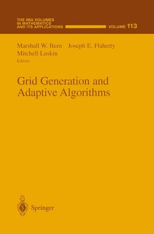 Grid Generation and Adaptive Algorithms de M. Luskin