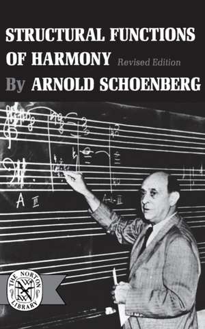 Structural Functions of Harmony de Arnold Schoenberg