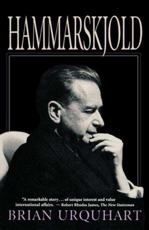 Hammarskjold de Brian Urquhart