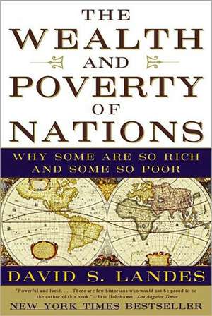 The Wealth and Poverty of Nations: Why Some Are So Rich and Some So Poor de David S. Landes