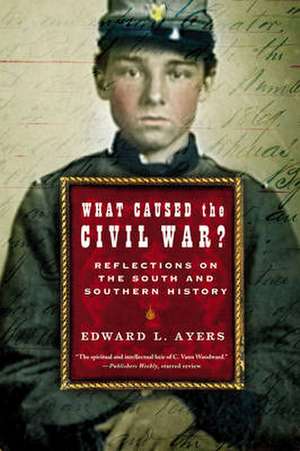 What Caused the Civil War? – Reflections on the South and Southern History de Edward L Ayers