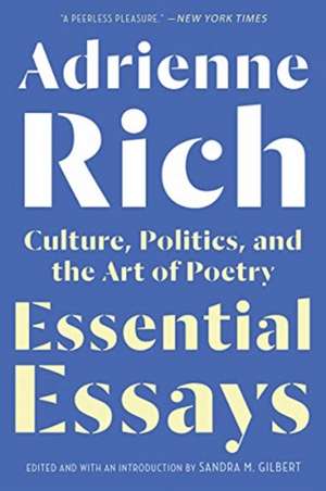Essential Essays de Adrienne Rich