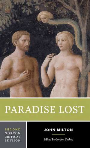 Paradise Lost – A Norton Critical Edition de John Milton