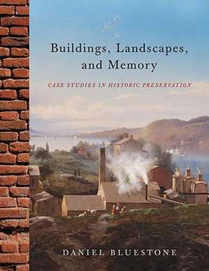 Buildings, Landscapes, and Memory – Case Studies in Historic Preservation de Daniel Bluestone