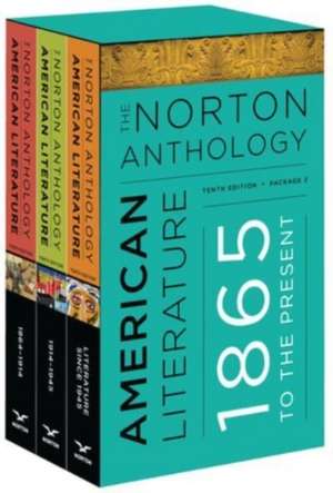 The Norton Anthology of American Literature, ISE – International Student Edition, Tenth Edition, Package 2 de Robert S. Levine