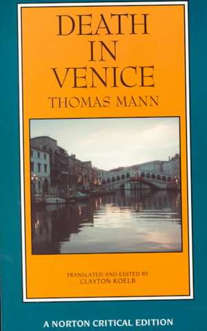 Death in Venice de Thomas Mann