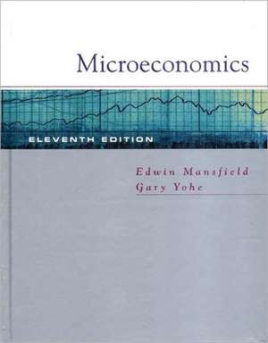 Microeconomics – Theory & Applications 11e de Edwin Mansfield