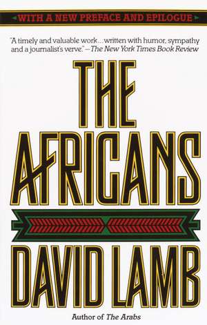 The Africans de David Lamb