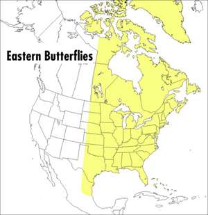 A Peterson Field Guide To Eastern Butterflies de Paul A. Opler