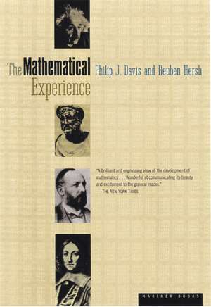 The Mathematical Experience de Phillip J. Davis