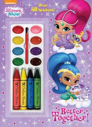 Better Together! (Shimmer and Shine) [With Four Chunky Crayons] de Rachel Chlebowski