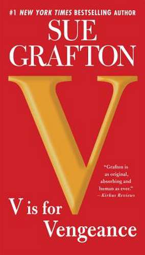 V Is for Vengeance de Sue Grafton