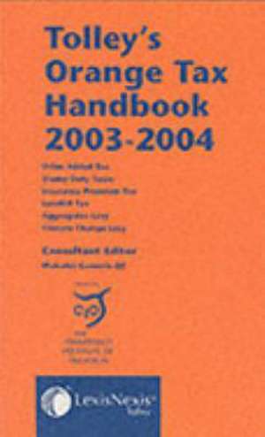 ORANGE TAX HANDBOOK 2003-04