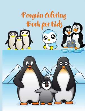 Penguin Coloring Book for Kids de Skint Sophie