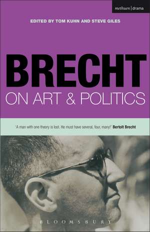 Brecht On Art And Politics de Bertolt Brecht