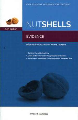 Stockdale, M: Nutshells Evidence de Adam Jackson