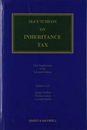 McCutcheon on Inheritance Tax de Aparna Nathan