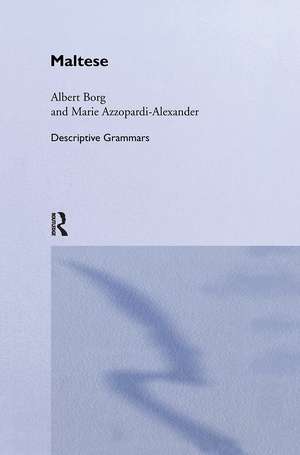 Maltese de Marie Azzopardi-Alexander