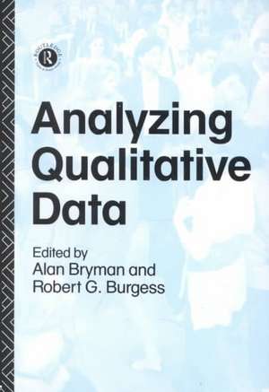 Analyzing Qualitative Data de Alan Bryman