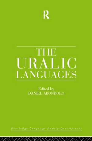 The Uralic Languages de Daniel Abondolo