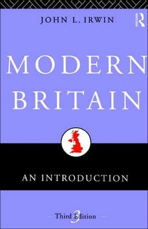 Modern Britain: An Introduction de Sean Glynn